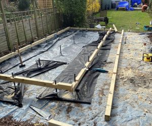 Garden Office Piles